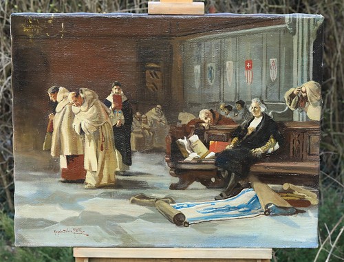 Angelo silvio galli - silvio, olio