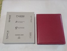 AGENDA ORGANIZER PELLE ROSSA MALESCI 2008