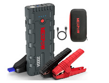 NEXPOW Avviatore Powerbank, 2000A Corrente di Picco Avviamento Auto, 12V Portatile