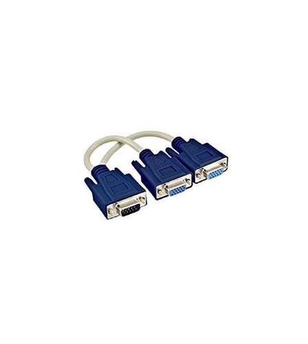 Cavo sdoppiatore vga maschio - sdoppiatore, a