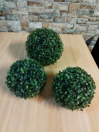 Sfere sempreverde plastica - in,