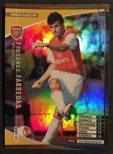 2007 panini wccf world - wccf,