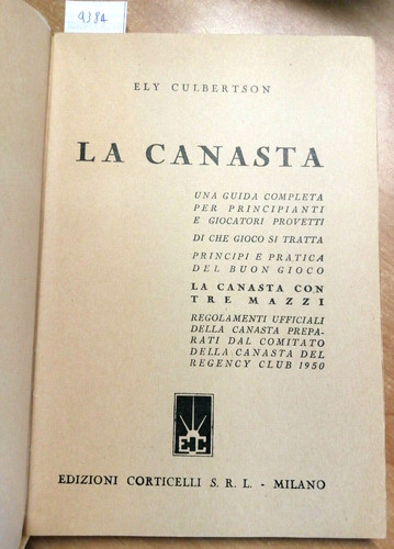 Ely culbertson la - ely,