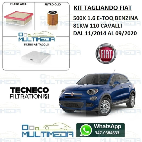 Kit tagliando filtri fiat - tagliando,