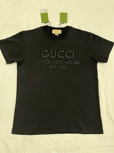 Gucci shirt uomo nera - t-shirt,