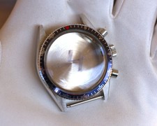 Cassa orologio cronografo diver valjoux 72 vintage nos case submarine chrono