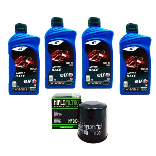 Kit tagliando olio elf moto4 - kit,