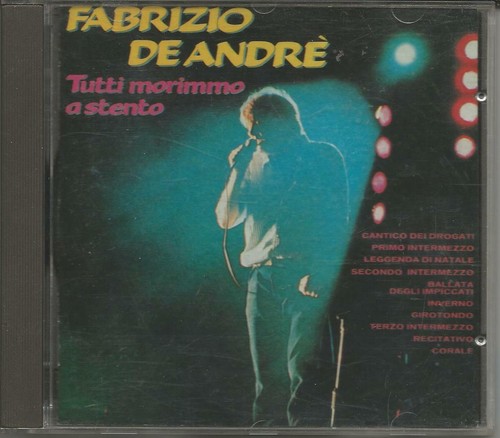 Fabrizio andre raro cd - de,