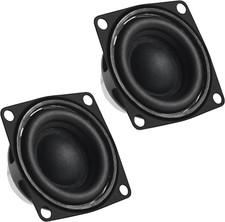 2Pcs 2" 2inch 4Ohm 10W Full