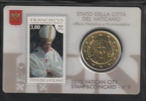 Vaticano 2015 stamp coin - -,