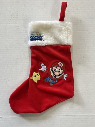 Calza rossa super mario galaxy - calza,