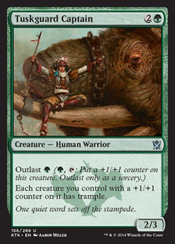 Mtg tuskguard captain - mtg,