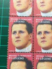 Francobollo Michael Schumacher