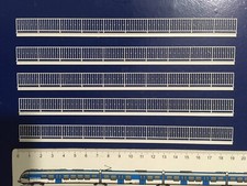 Ringhiera Balconi Aste Verticali 19 cm SCALA H0 HO 1/87 - TRENINI