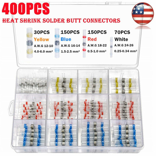 400pcs terminali manicotto - 400pcs,