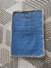 1956 Libretto Lambretta 150 LD No Vespa 