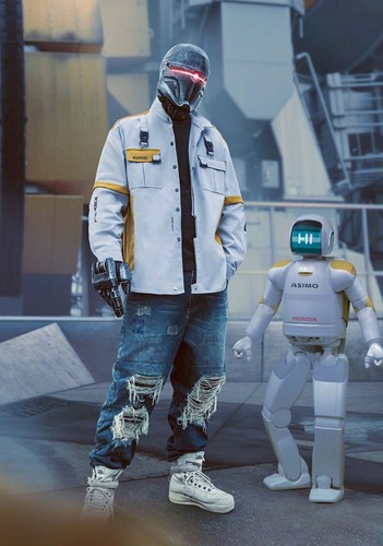 Giacca cyberpunk niepce unisex - cyberpunk,