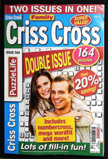 Criss Cross Puzzle Book Family