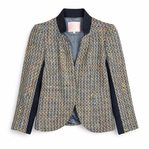 Giacca blazer tweed rebecca - giacca,