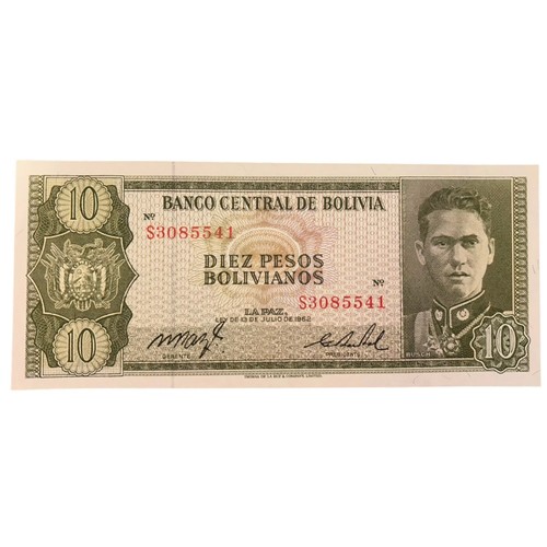 Pesos bolivianos 1962 - pesos,