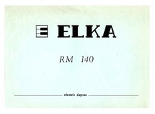 ELKA RM-140 Service Manual