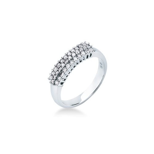 Anello oro bianco mirco - bianco,