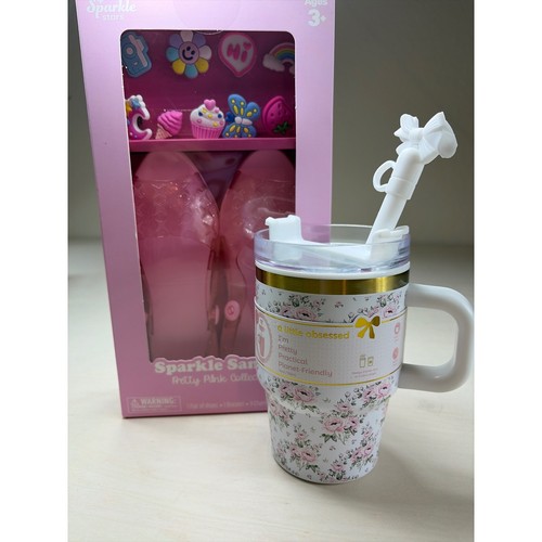 Bicchiere floreale little - bicchiere,