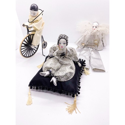 Bambole pagliaccio pierrot - bambole,