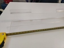 10 mensole in plexiplass accessori pannelli dogati