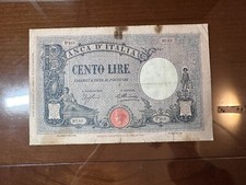 Banconota lire 100 azzurrino - banconota,