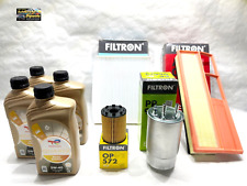 KIT TAGLIANDO FIAT GRANDE PUNTO 1.3 MJT MULTIJET 75 90 CV 4L 5W40 + 4 FILTRI 05>