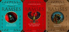 Libri Il romanzo di Ramses. Christian Jacq. Mondadori. 1997. Rari. Voluminosi.