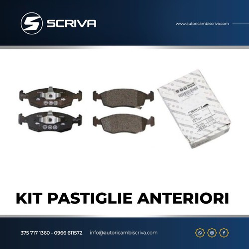 Kit pastiglie anteriori - pastiglie,