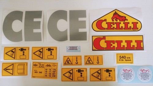 Adesivi decalcomanie celli - adesivi,
