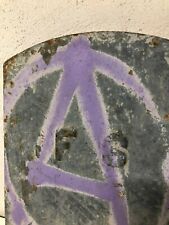 FERROVIE DELLO STATO , PLACCA IN FERRO FS 