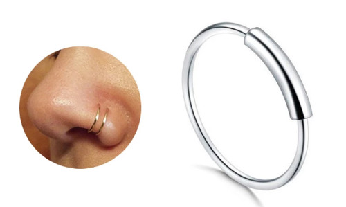 Orecchino piercing naso - orecchino,