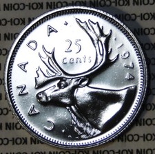 BU SP Canada 1974 25 cent 25c