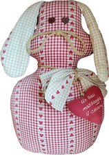 ANGELICA HOME & COUNTRY FERMAPORTA CANE H 37 CM SHABBY CHIC HOME DECOR ROMANTICO