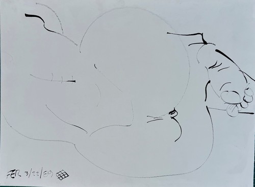 Frank romero art 1989 dipinto - frank,