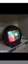 Televisore Tv vintage Discoverer Philips Space Helmet DVB T2 INTEGRATO