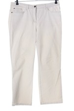 JUST FOR YOU Jeans a vita alta Donna Jeans Taglia IT 46 bianco sporco