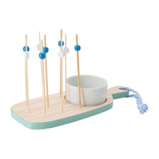 Set Aperitivo 11pz Con Vassoio