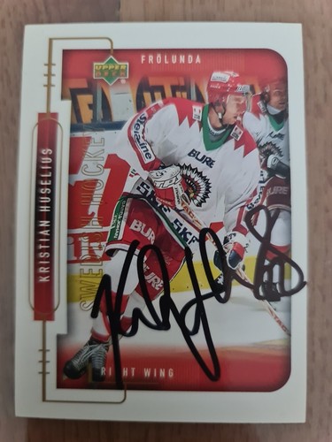 Autografo kristian huselius - autografo,