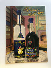 Cartolina Pubblicitaria Distillerie Caselli Super Sassolino e Nocino c14