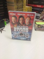 Shark Attack 3 Headed Più Teste Più Morti Dvd .ottime Condizioni