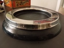 Posacenere 4635 nero di Sergio Asti per Kartell, 1967 Vintage 