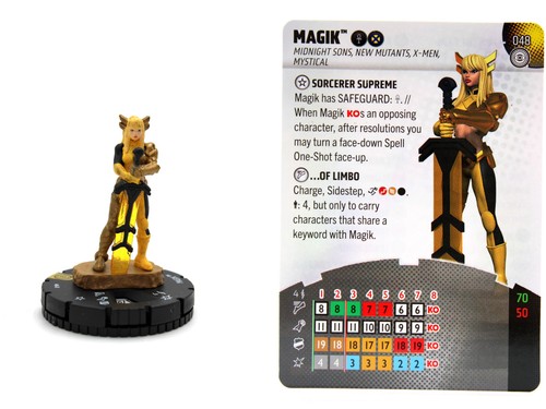 Heroclix 048 magik - heroclix, #048