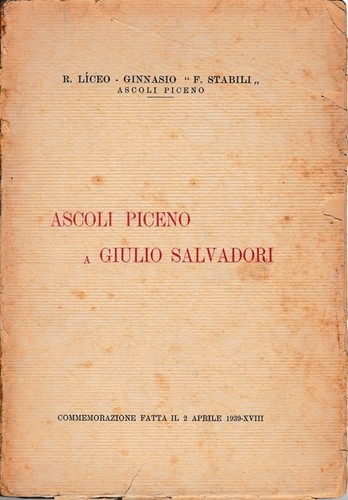 Ascoli piceno giulio - piceno,