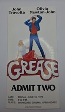 GREASE / Biglietto film
