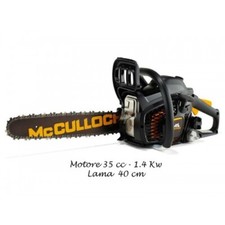 Motosega McCulloch 35 cc Lama 40 Motore a Scoppio Professionale Husqvarna Catena